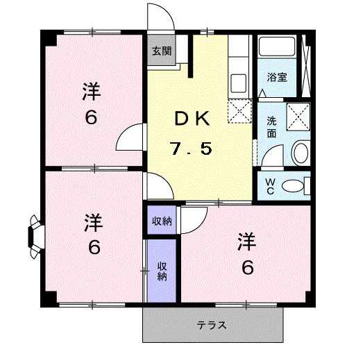 マザーグースⅡの間取り