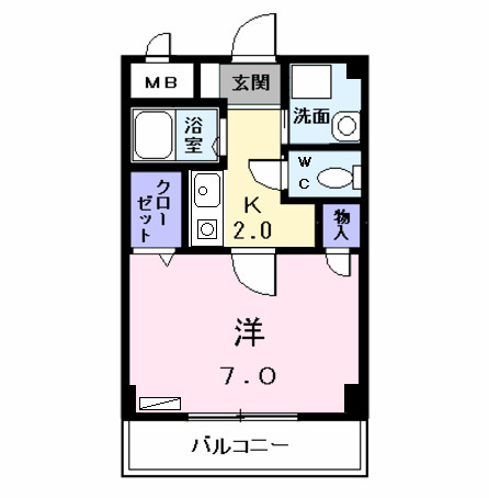 MA・MAISON友の間取り