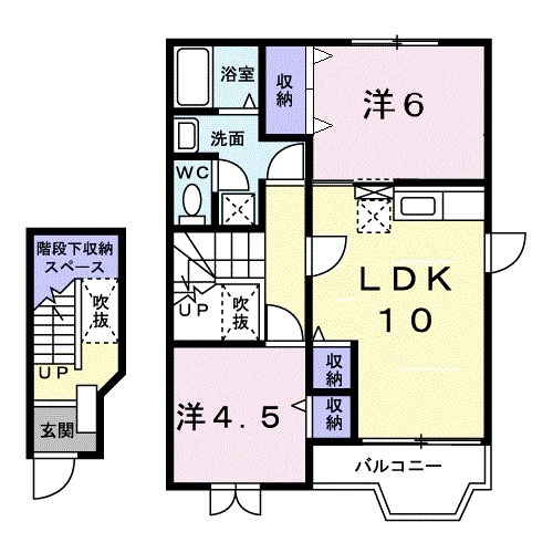 ラルジュ・シャルダン B棟の間取り