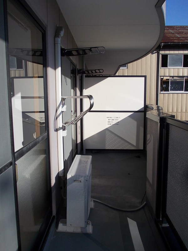 12/22 バルコニー