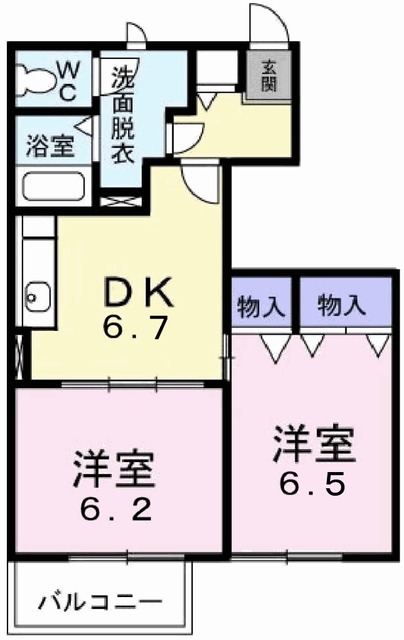 FOREST HILLSの間取り
