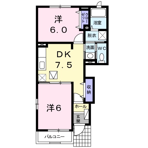 グラン・パラッツオⅡの間取り