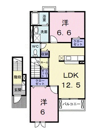 メイフラワーコートの間取り