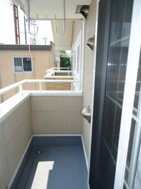 12/24 バルコニー