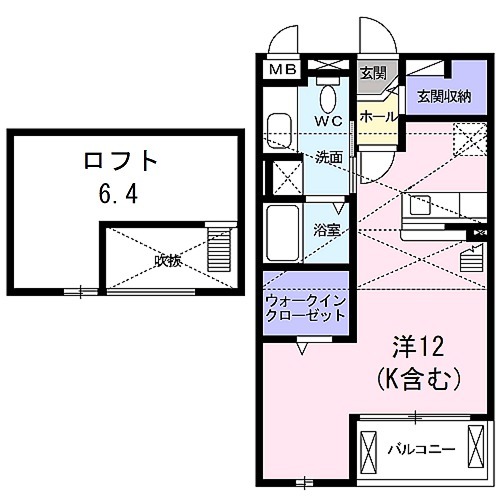 ジラソーレ長岡京の間取り