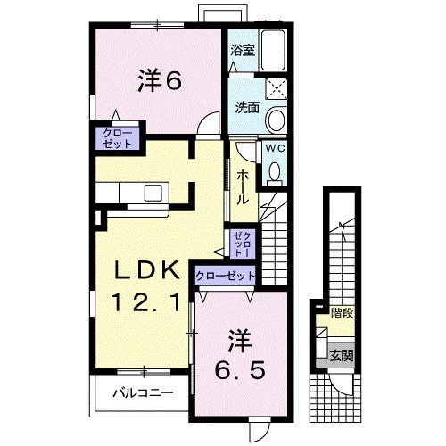 エリアント・ソラーレの間取り