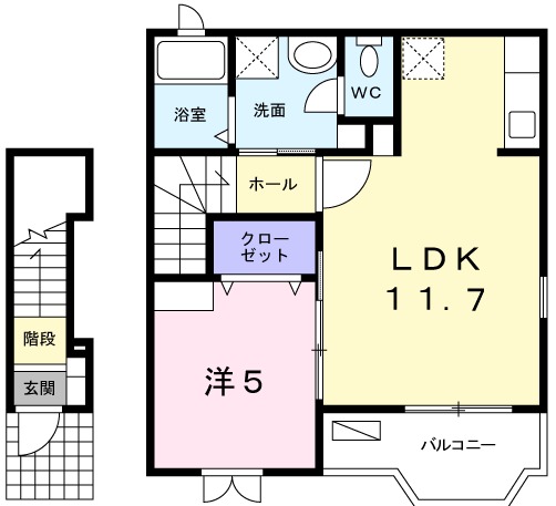 ミッテ・ノーヴァの間取り