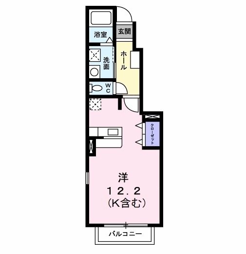 アルディヒロの間取り