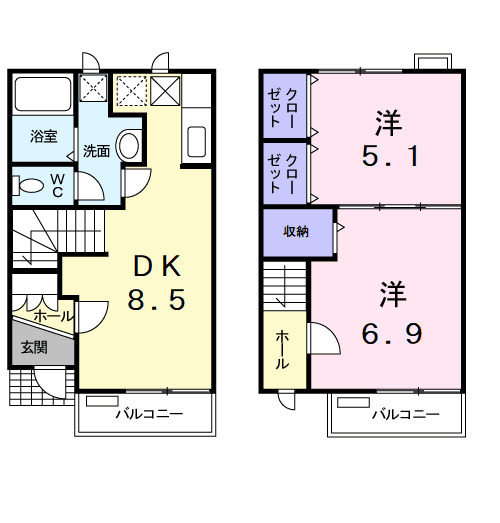 ガーデンコートの間取り