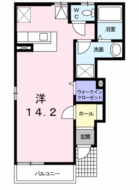アルカンシエルの間取り