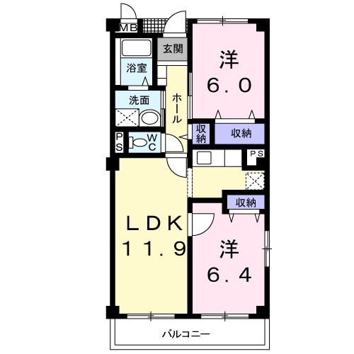 プランドールの間取り