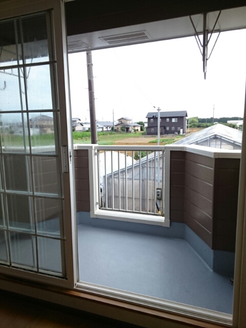 12/24 バルコニー