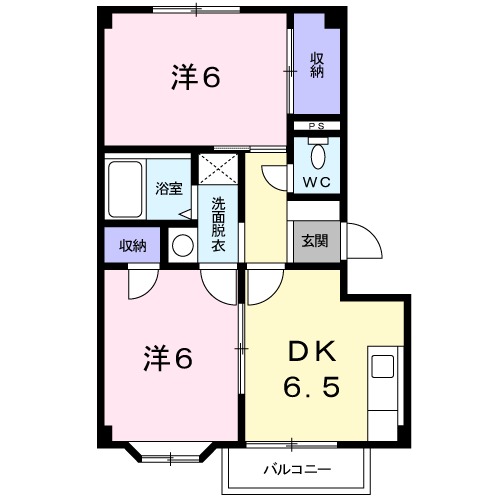 ベルホーク伏見の間取り