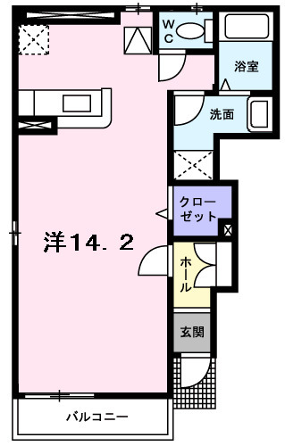 サニー・エコーの間取り