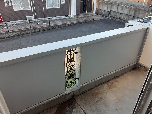 12/22 バルコニー