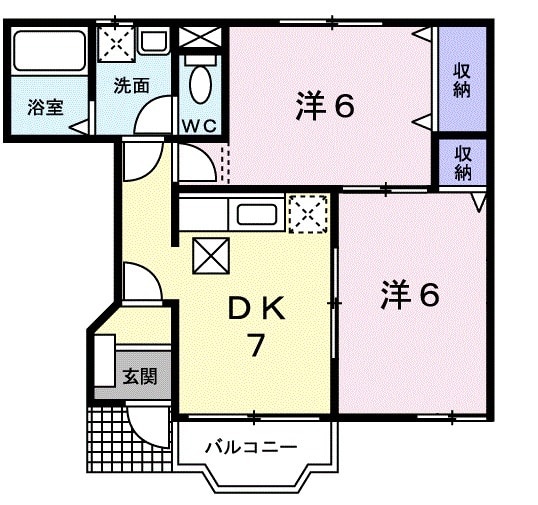 ブリックハウスの間取り