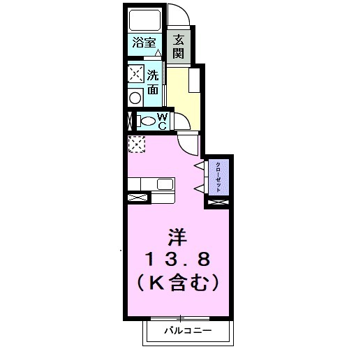 アンハ-モニ-の間取り