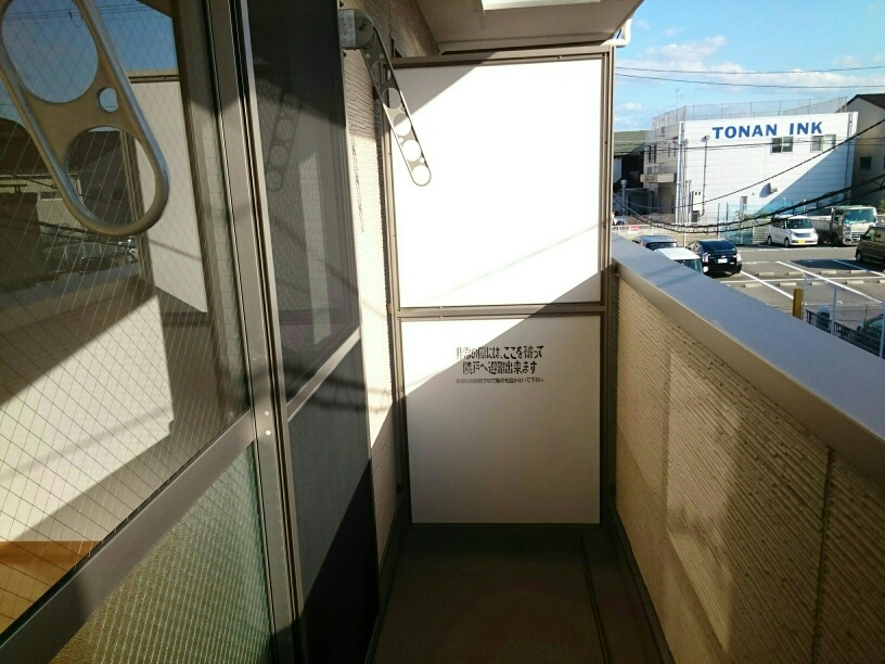 12/17 バルコニー