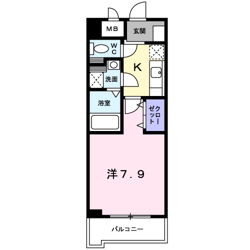 フラワーヒルズの間取り