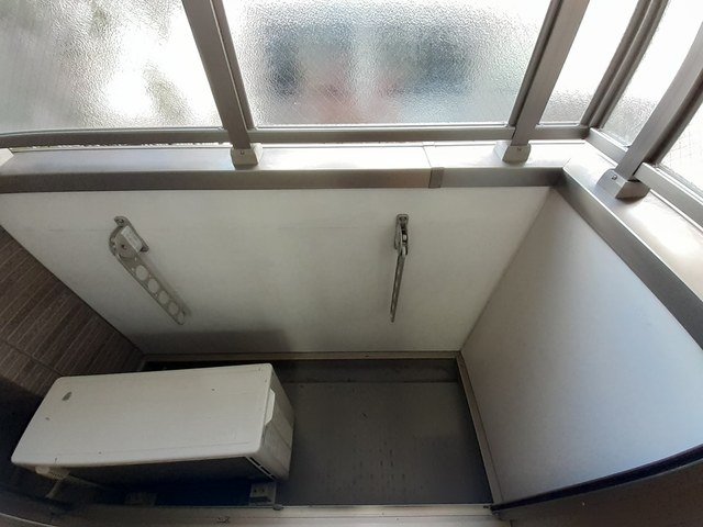 12/25 バルコニー