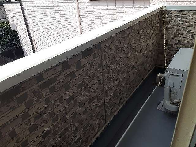 12/24 バルコニー