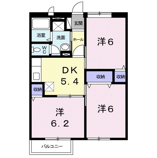 ヴューステージの間取り