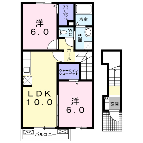 ジュレの間取り