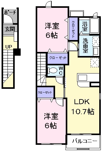 ルミエールの間取り