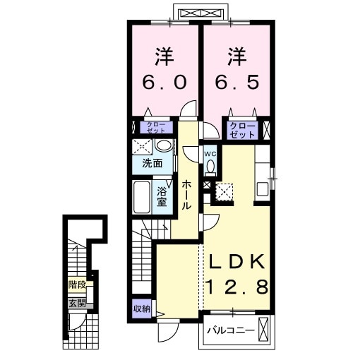 ピクシー・ラビット Cの間取り