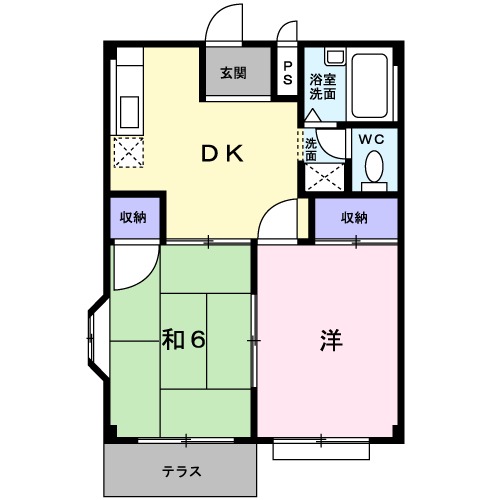 ハウズアネックスの間取り