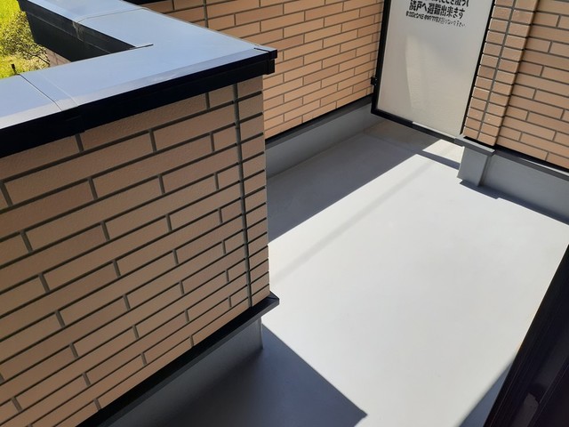 12/24 バルコニー