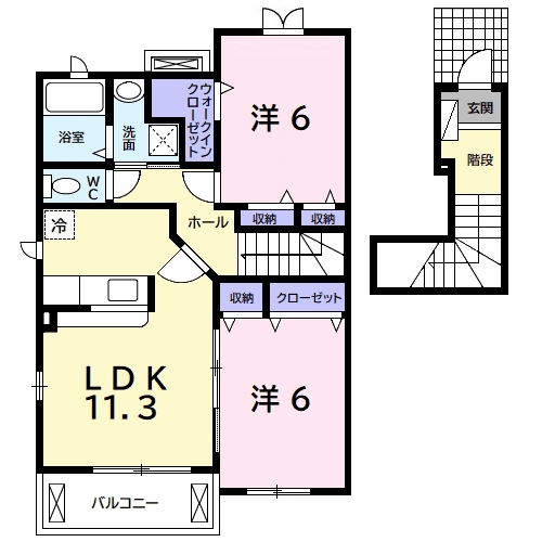 サンフェアリーの間取り