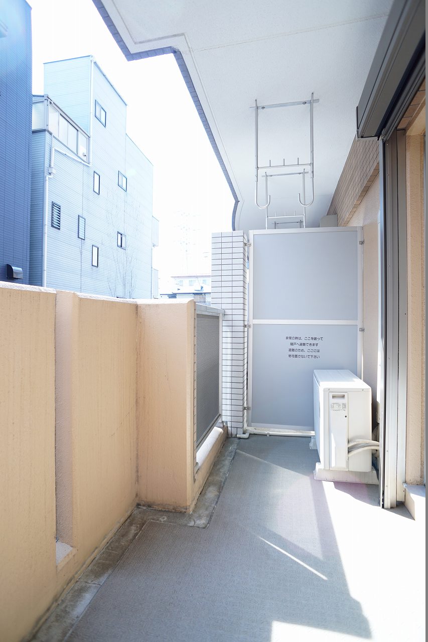 12/22 バルコニー