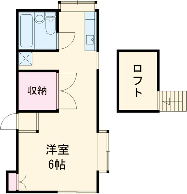 コーポ七沢の間取り