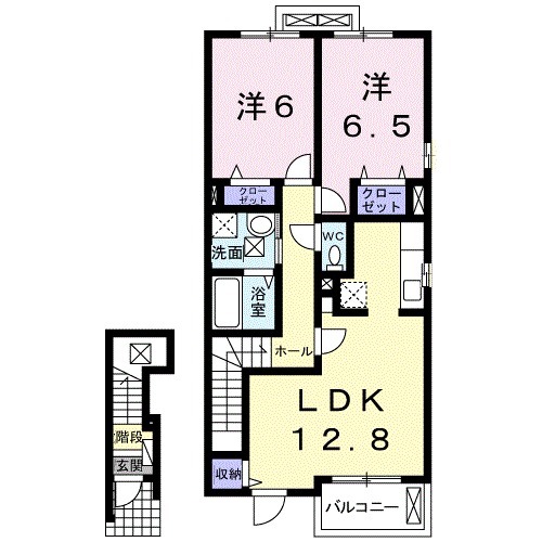 プラティエの間取り