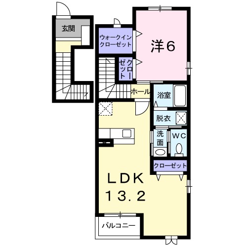 アルカンシエルの間取り