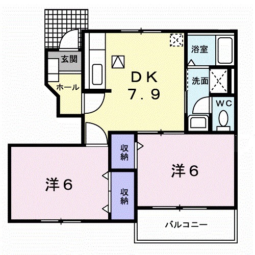 クオリアノーバの間取り