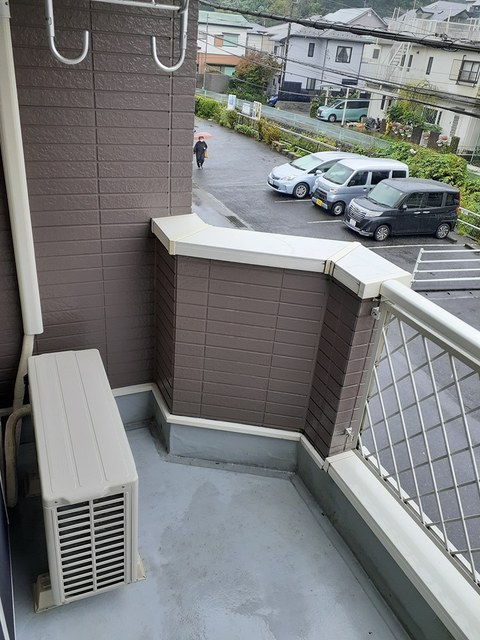 12/24 バルコニー