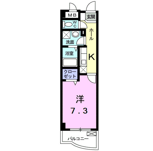 フェリーチェ宮崎台の間取り