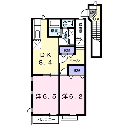 Marsh Villaの間取り