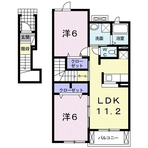 Uー151 T2の間取り