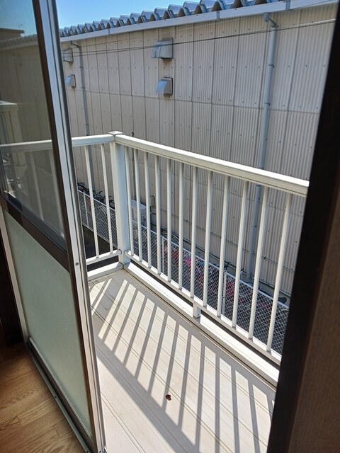 12/24 バルコニー
