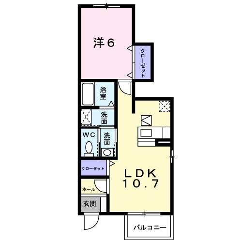 セレーノ・アロッジオの間取り