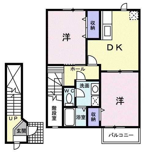 プレシャルマンの間取り