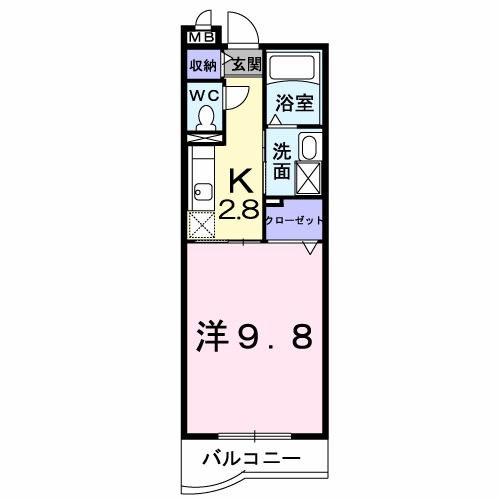 アプリコットヒルズの間取り