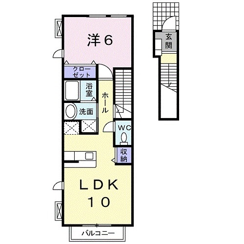 ピュアサンフラワーDの間取り
