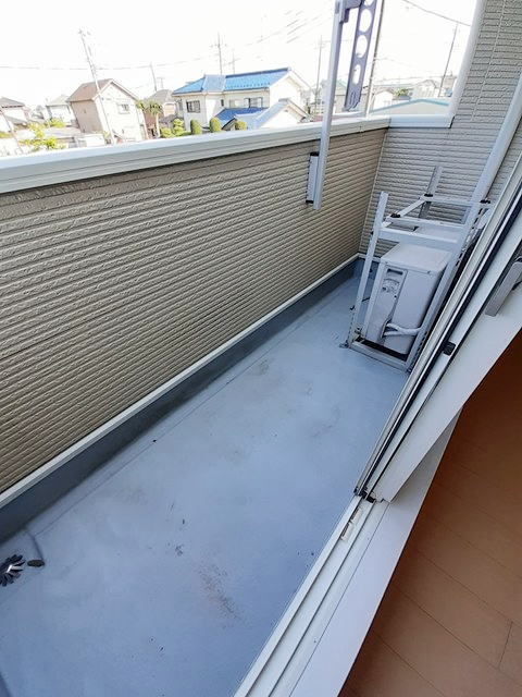 12/24 バルコニー