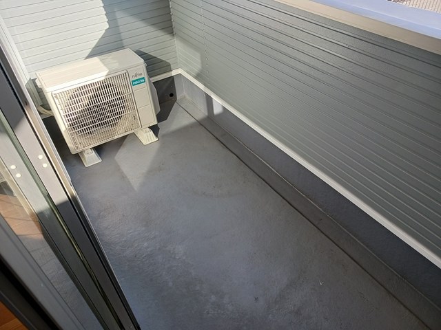 9/18 バルコニー