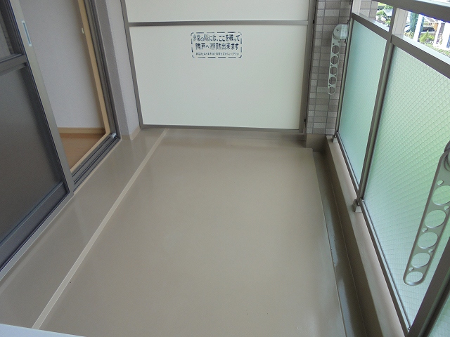 12/20 バルコニー