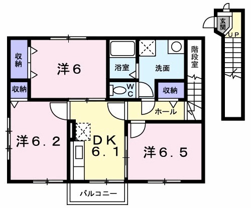サンクレストの間取り